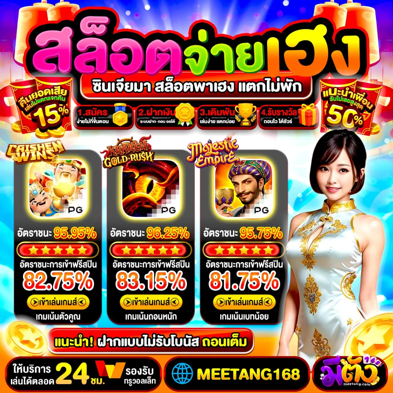 PGSLOT เว็บตรง ระบบอัตโนมัติ รวดเร็ว ไม่ต้องง้อแอดมิน